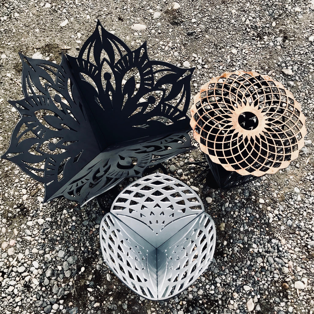 PETAL PIT - Flat Pack Fire Pit