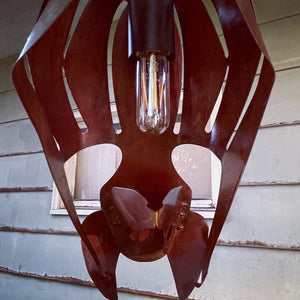Open image in slideshow, Hanging Bat Lamp
